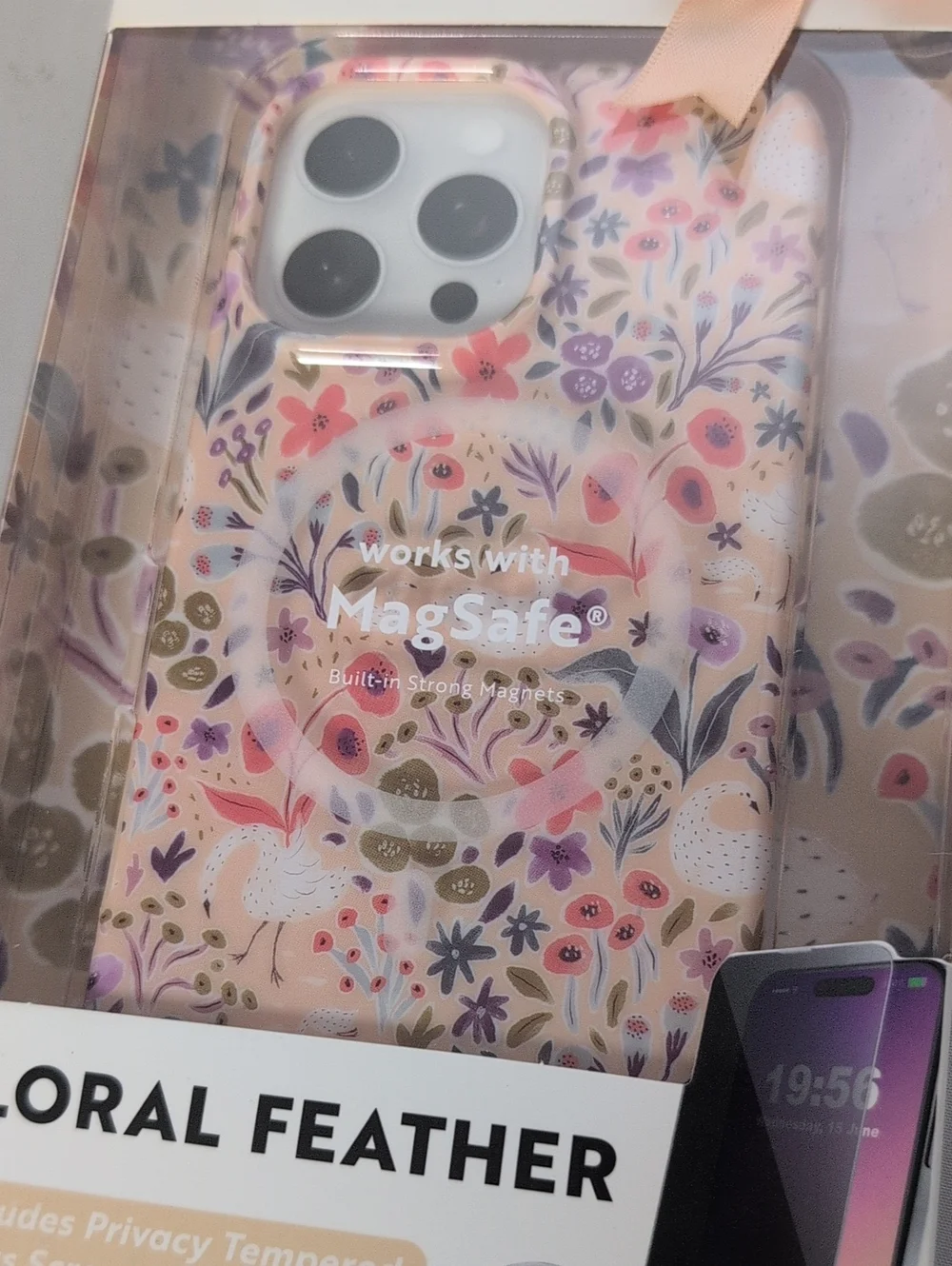 MVMT Floral Feather iPhone 16 Pro Max Phone Case